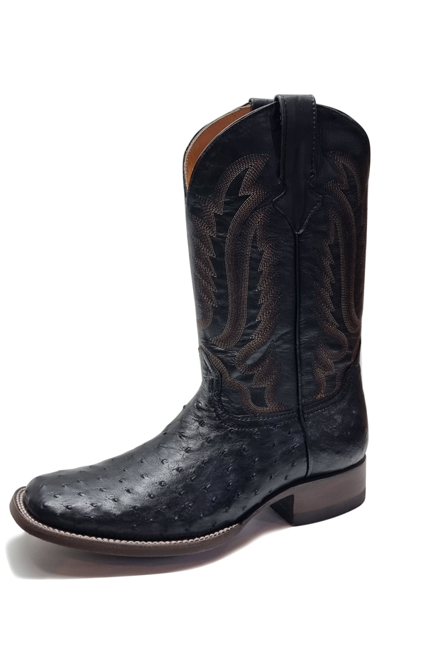 3/4 DE AVESTRUZ NEGRO RODEO BULL
