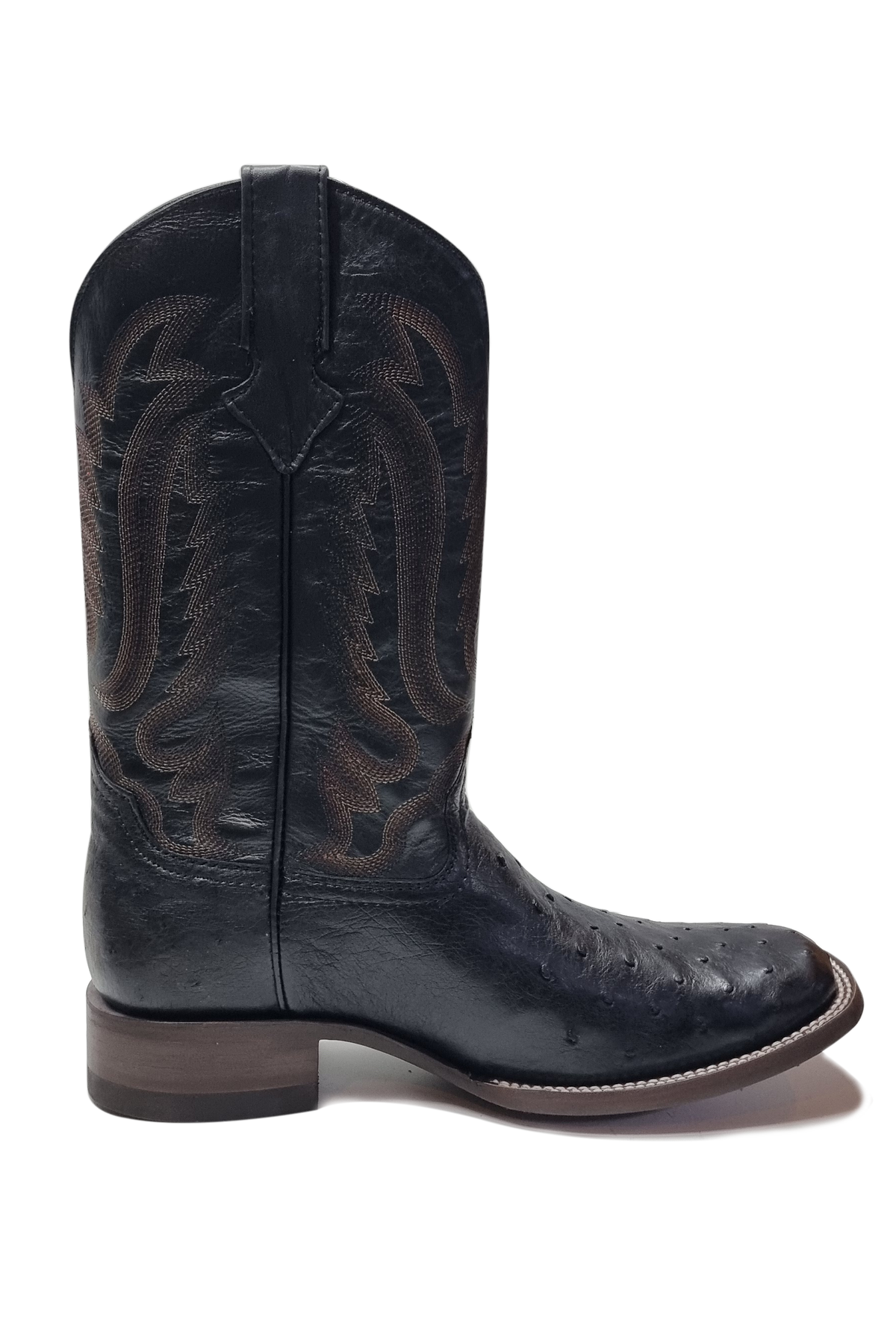 3/4 DE AVESTRUZ NEGRO RODEO BULL
