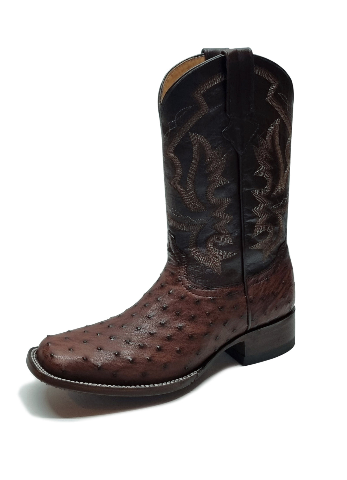 AVESTRUZ TABACO ESTILO RODEO BULL