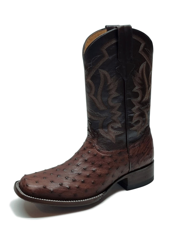 AVESTRUZ TABACO ESTILO RODEO BULL